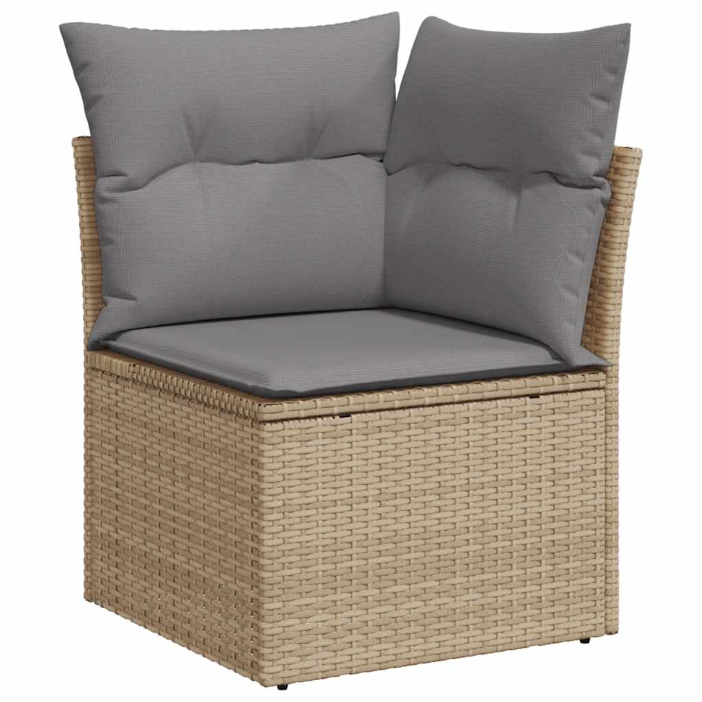 Sofasæt Til Haven 6 Dele Med Hynder Polyrattan - Billede 4