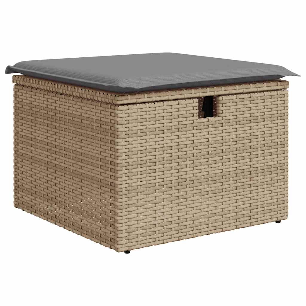 Sofasæt Til Haven 6 Dele Med Hynder Polyrattan - Billede 5
