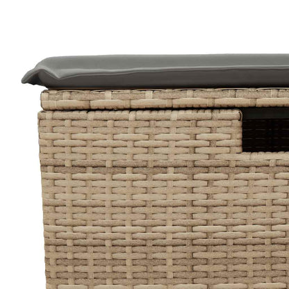 Sofasæt Til Haven 6 Dele Med Hynder Polyrattan - Billede 10