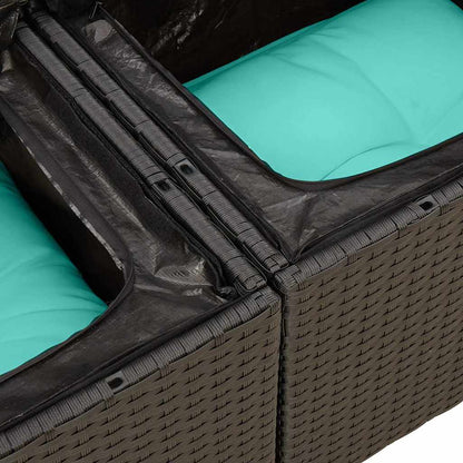 Sofasæt Til Haven 8 Dele Med Hynder Polyrattan - Billede 13