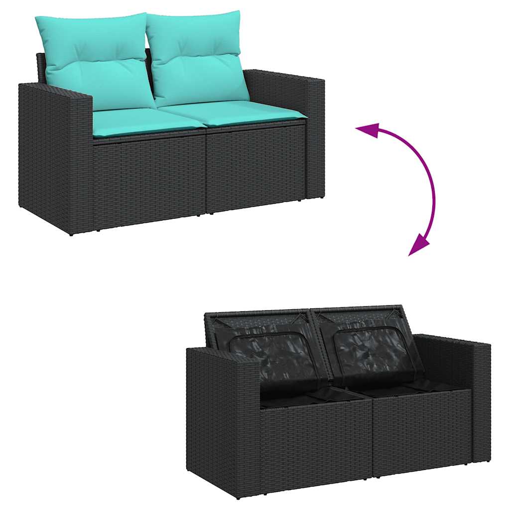 Sofasæt Til Haven 8 Dele Med Hynder Polyrattan - Billede 7