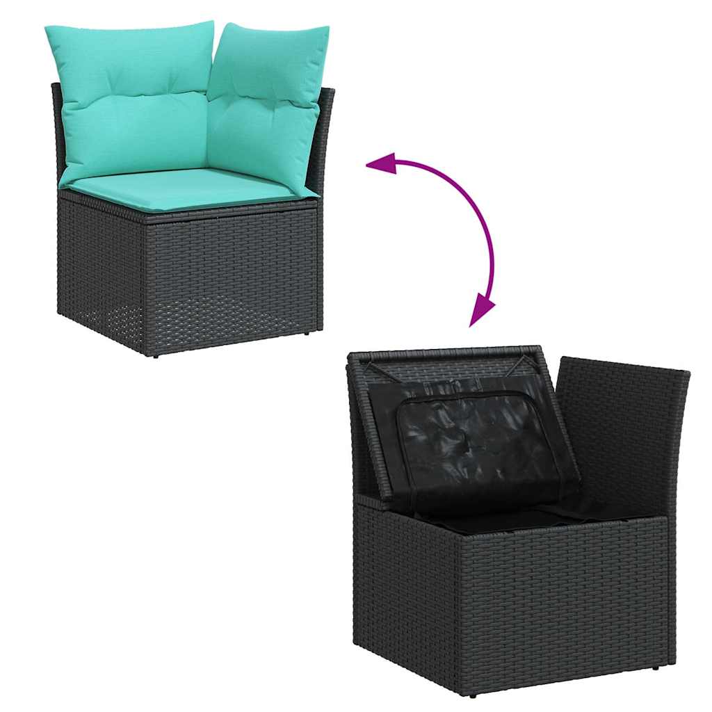 Sofasæt Til Haven 8 Dele Med Hynder Polyrattan - Billede 9