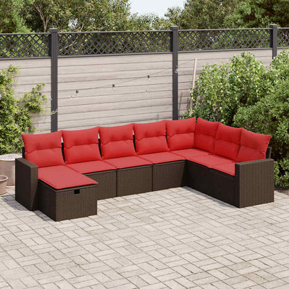Sofasæt Til Haven 8 Dele Med Hynder Polyrattan