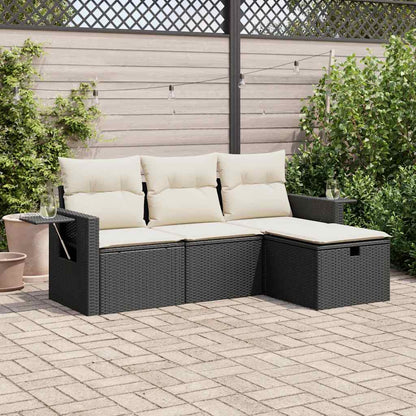 Sofasæt Til Haven 4 Dele Med Hynder Polyrattan - Variant 3325452