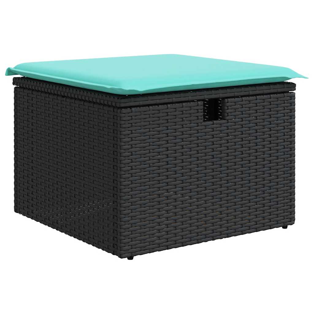 Sofasæt Til Haven 5 Dele Med Hynder Polyrattan - Billede 5