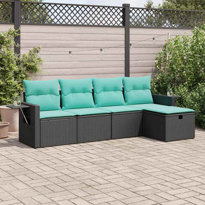 Sofasæt Til Haven 5 Dele Med Hynder Polyrattan - Hovedbillede