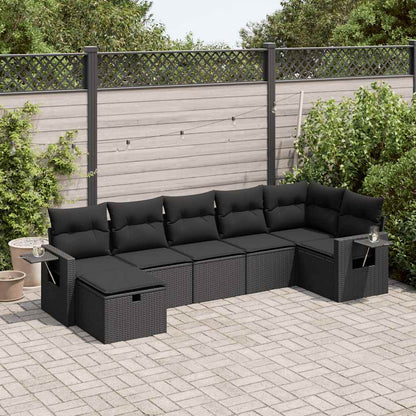 Sofasæt Til Haven 7 Dele Med Hynder Polyrattan - Variant 3325501