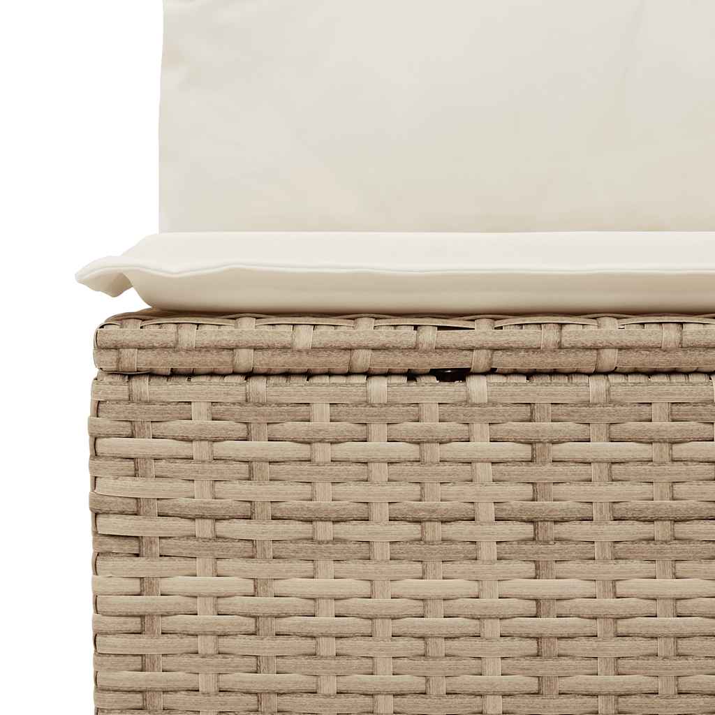 Sofasæt Til Haven 7 Dele Med Hynder Polyrattan - Billede 12
