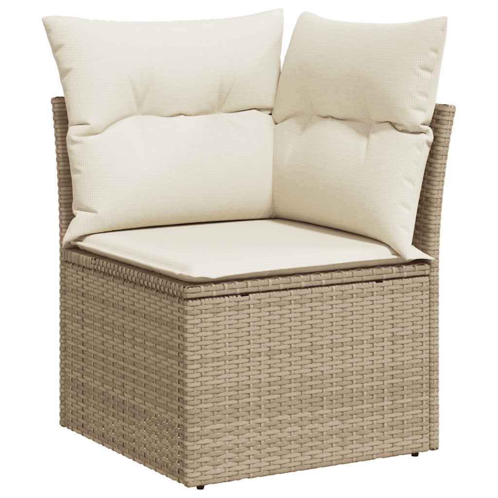 Sofasæt Til Haven 7 Dele Med Hynder Polyrattan - Billede 4