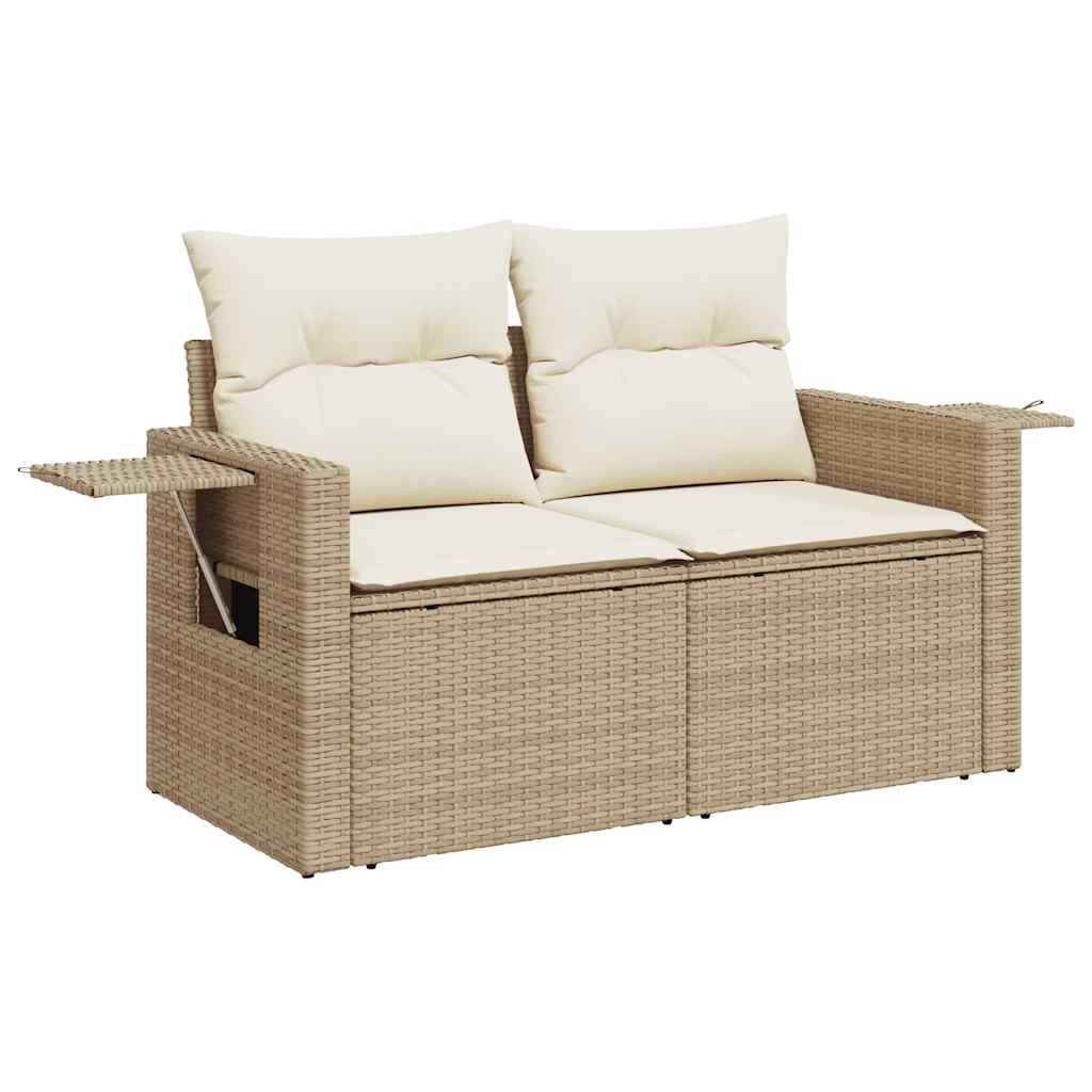 Sofasæt Til Haven 7 Dele Med Hynder Polyrattan - Billede 5