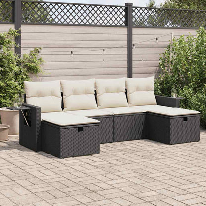 Sofasæt Til Haven 6 Dele Med Hynder Polyrattan - Variant 3325522