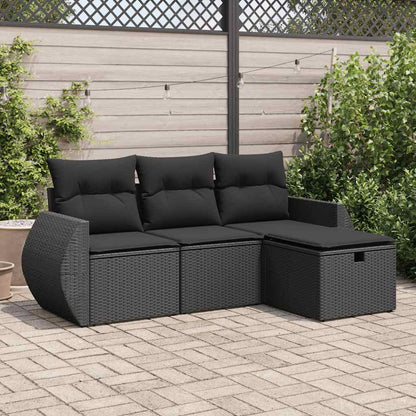 Sofasæt Til Haven 4 Dele Med Hynder Polyrattan - Variant 3325551