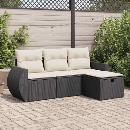 Sofasæt Til Haven 4 Dele Med Hynder Polyrattan - Variant 3325552