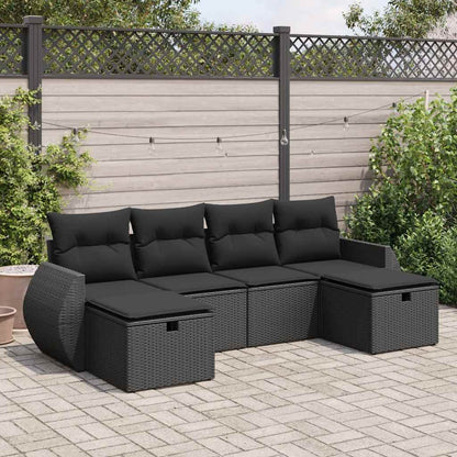 Sofasæt Til Haven 6 Dele Med Hynder Polyrattan - Variant 3325621