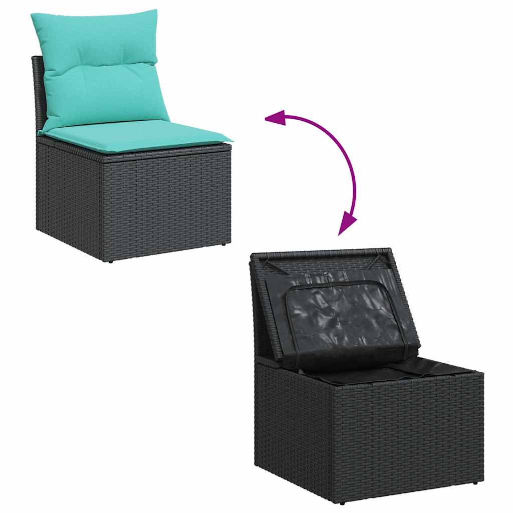 Sofasæt Til Haven 8 Dele Med Hynder Polyrattan - Billede 7