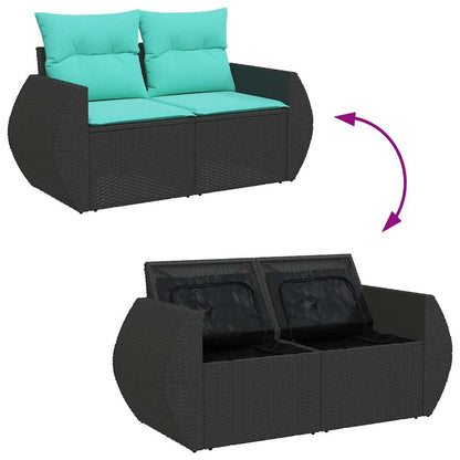 Sofasæt Til Haven 8 Dele Med Hynder Polyrattan - Billede 9
