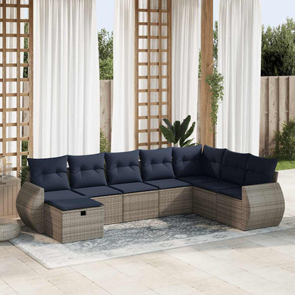 Sofasæt Til Haven 8 Dele Med Hynder Polyrattan