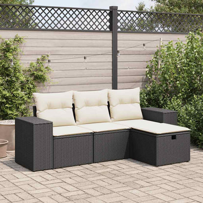 Sofasæt Til Haven 4 Dele Med Hynder Polyrattan - Variant 3325652