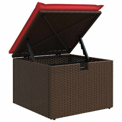 Sofasæt Til Haven 5 Dele Med Hynder Polyrattan - Billede 8