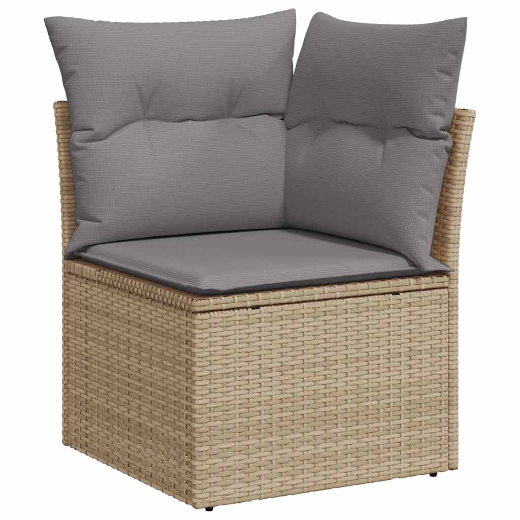 Sofasæt Til Haven 6 Dele Med Hynder Polyrattan - Billede 4