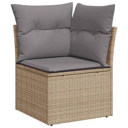 Sofasæt Til Haven 6 Dele Med Hynder Polyrattan - Billede 4