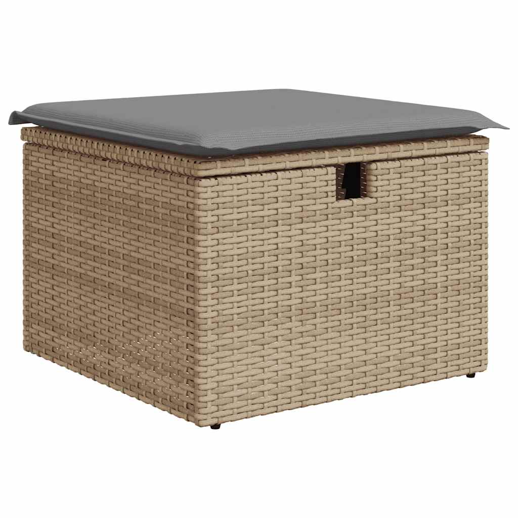 Sofasæt Til Haven 6 Dele Med Hynder Polyrattan - Billede 5
