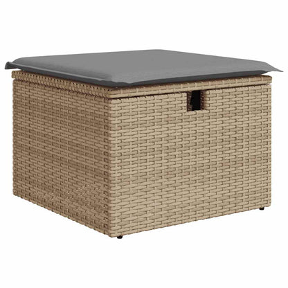 Sofasæt Til Haven 6 Dele Med Hynder Polyrattan - Billede 5