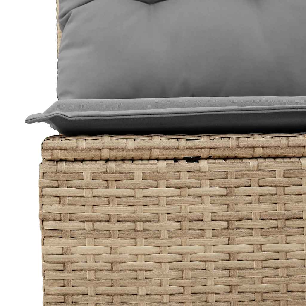 Sofasæt Til Haven 6 Dele Med Hynder Polyrattan - Billede 10