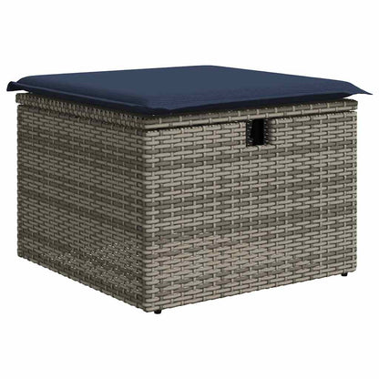 Sofasæt til Haven 8 Dele med Hynder Polyrattan Grå - billede 5
