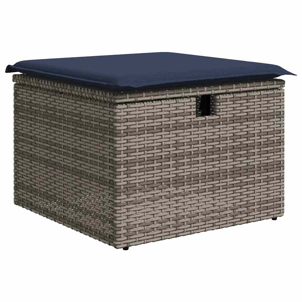 Sofasæt til Haven 8 Dele med Hynder Polyrattan Grå - billede 6
