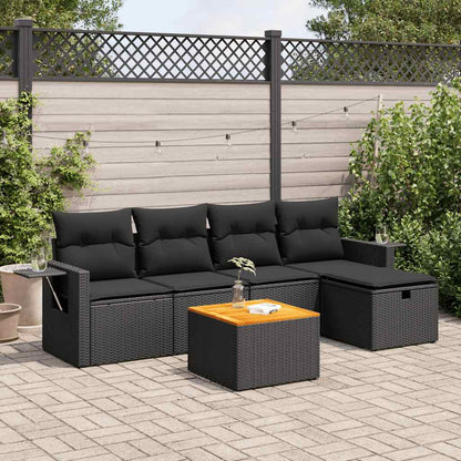 Sofasæt Til Haven 6 Dele Med Hynder Polyrattan - Variant 3325807