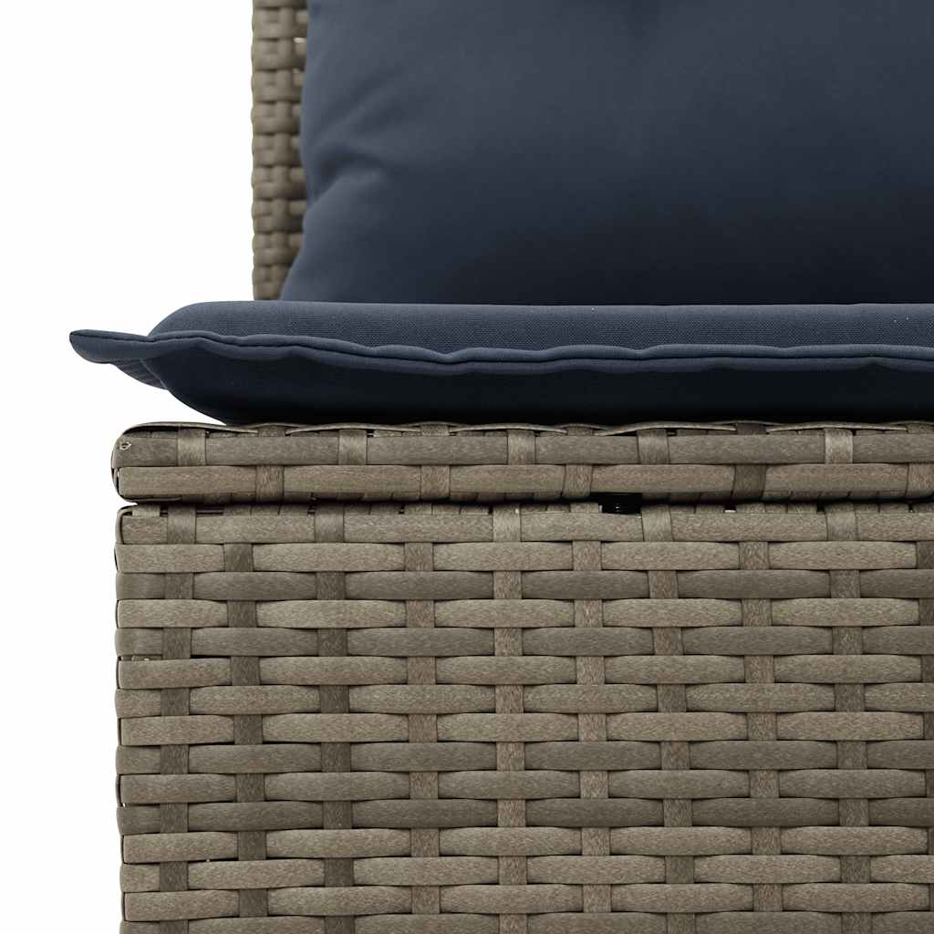 Sofasæt til Haven 8 Dele med Hynder Polyrattan Grå - billede 13