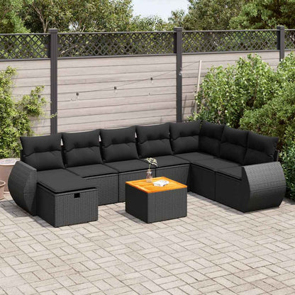 Sofasæt Til Haven 9 Dele Med Hynder Polyrattan - Variant 3325856