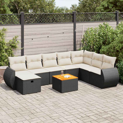 Sofasæt Til Haven 9 Dele Med Hynder Polyrattan - Variant 3325857