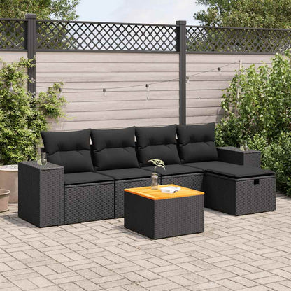 Sofasæt Til Haven 6 Dele Med Hynder Polyrattan - Variant 3325863