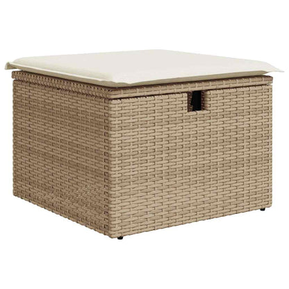 Sofasæt Til Haven 6 Dele Med Hynder Polyrattan - Billede 5