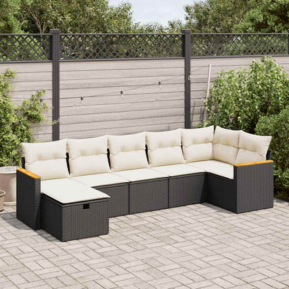 Sofasæt Til Haven 7 Dele Med Hynder Polyrattan - Variant 3325927