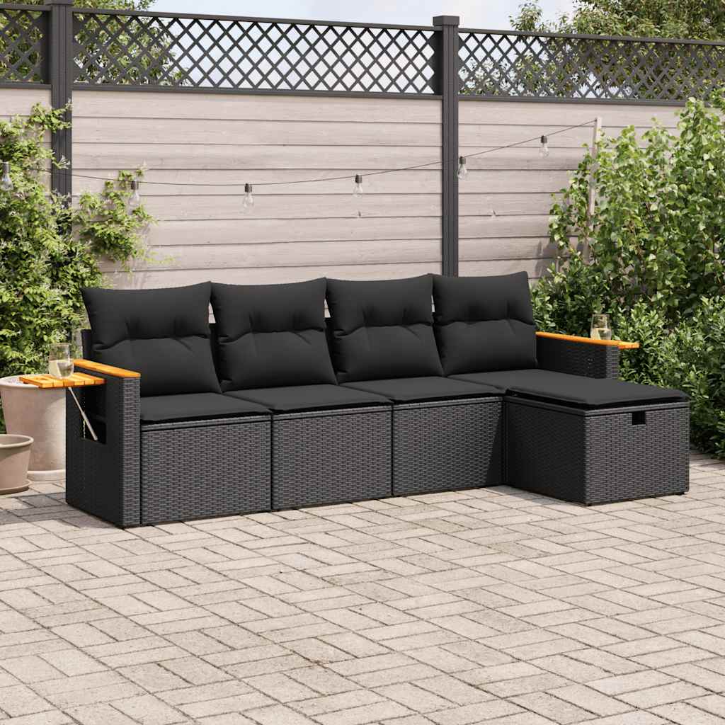Sofasæt Til Haven 5 Dele Med Hynder Polyrattan - Variant 3325954