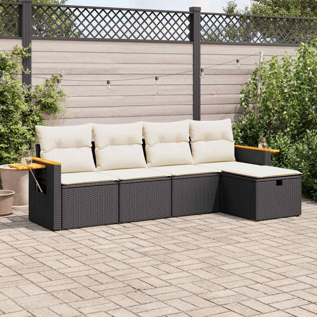Sofasæt Til Haven 5 Dele Med Hynder Polyrattan - Variant 3325955