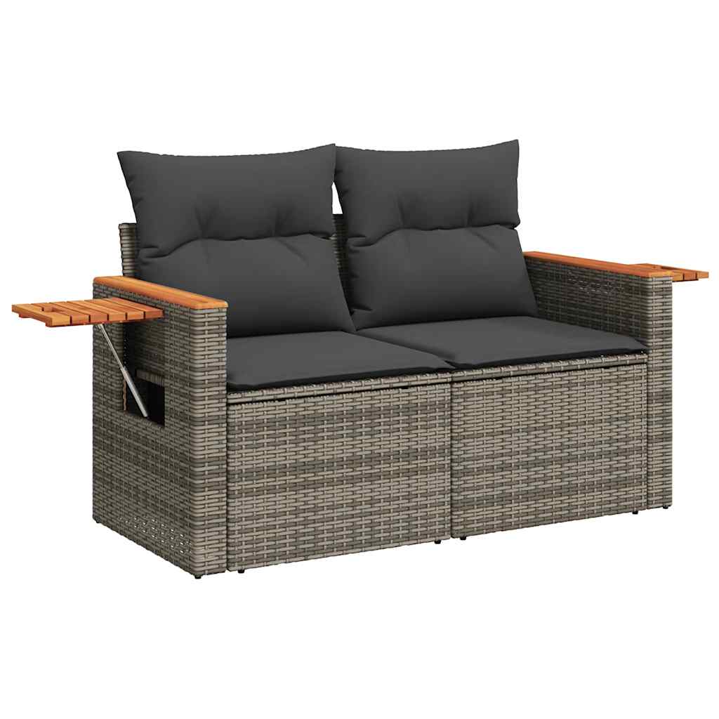 Sofasæt 5 Dele Med Hynder Polyrattan - Billede 3