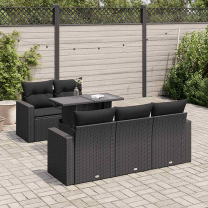 Sofasæt Til Haven 6 Dele Med Hynder Polyrattan - Variant 3326246