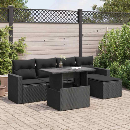 Sofasæt Til Haven 6 Dele Med Hynder Polyrattan - Variant 3326296