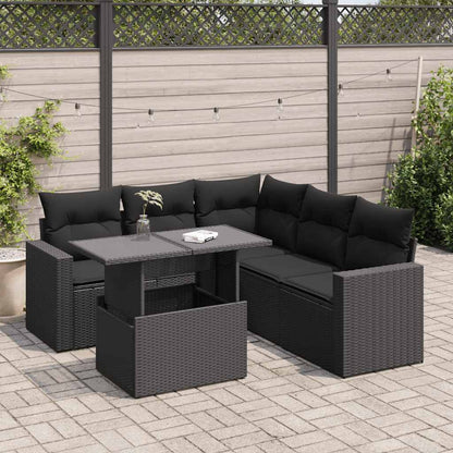 Sofasæt Til Haven 6 Dele Med Hynder Polyrattan - Variant 3326316