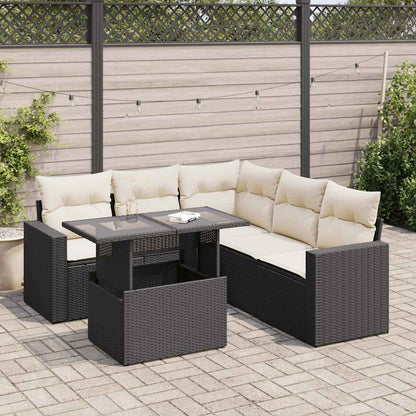 Sofasæt Til Haven 6 Dele Med Hynder Polyrattan - Variant 3326317