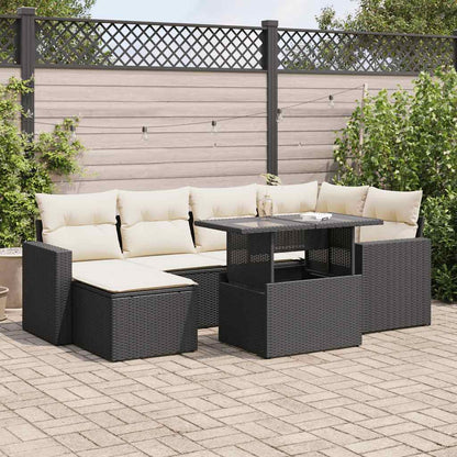 Sofasæt Til Haven 7 Dele Med Hynder Polyrattan - Variant 3326347