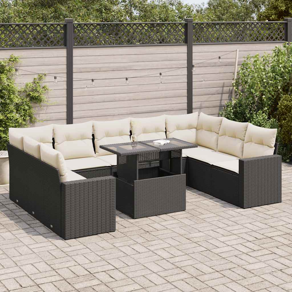 Sofasæt Til Haven 10 Dele Med Hynder Polyrattan - Variant 3326377