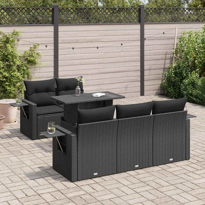 Sofasæt Til Haven 6 Dele Med Hynder Polyrattan - Variant 3326406