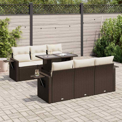 Sofasæt Til Haven 7 Dele Med Hynder Polyrattan - Variant 3326424
