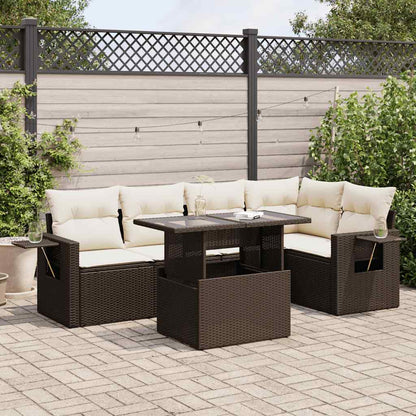Sofasæt Til Haven 6 Dele Med Hynder Polyrattan - Variant 3326484