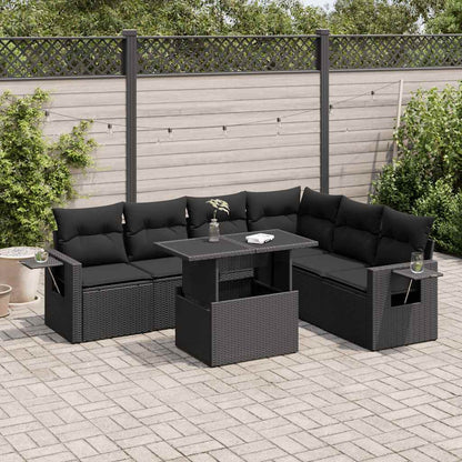 Sofasæt Til Haven 7 Dele Med Hynder Polyrattan - Variant 3326486